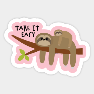 TAKE IT EASY Sticker